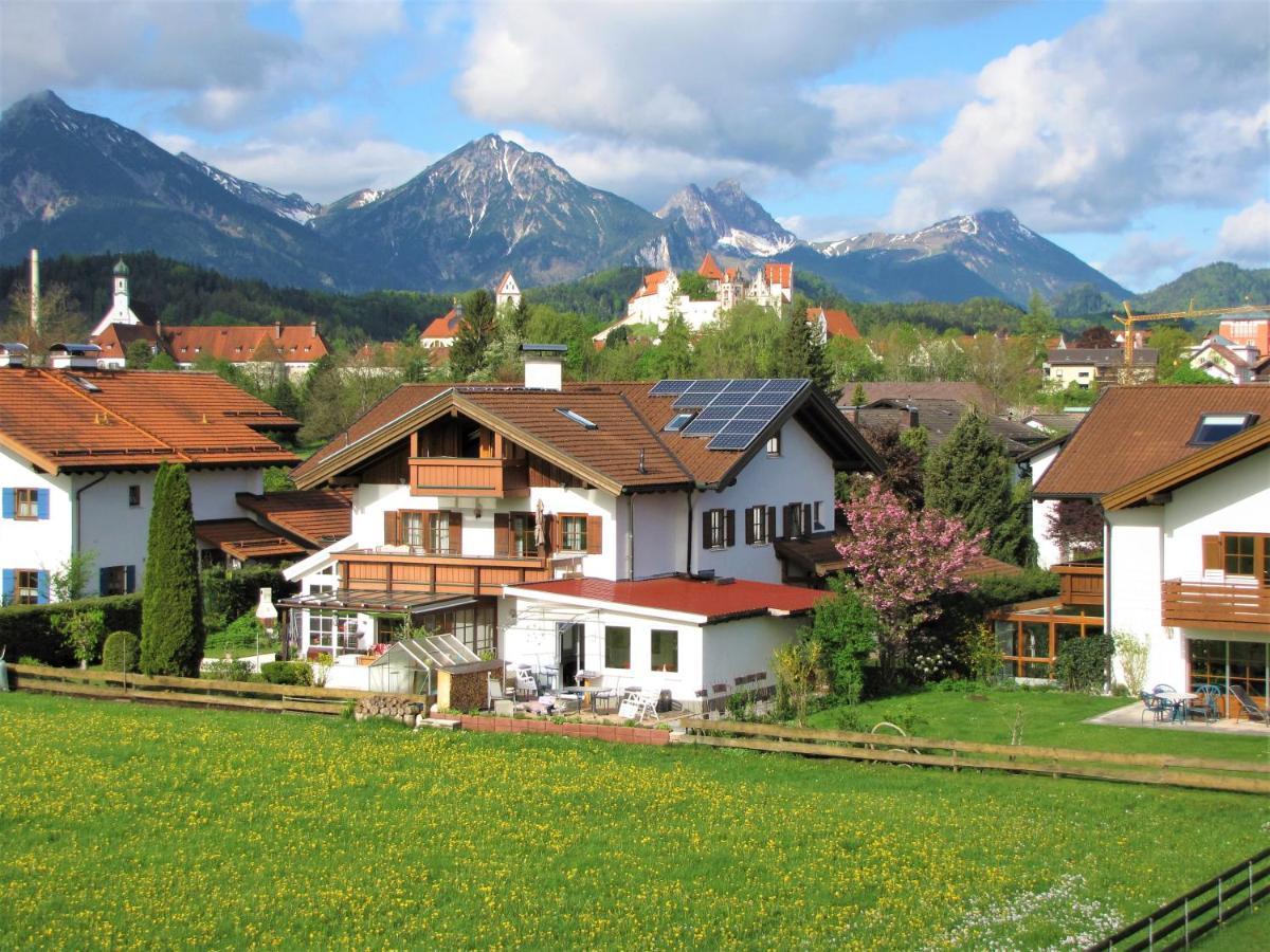 Chalet Im Haus Schlossblick Фюссен Экстерьер фото