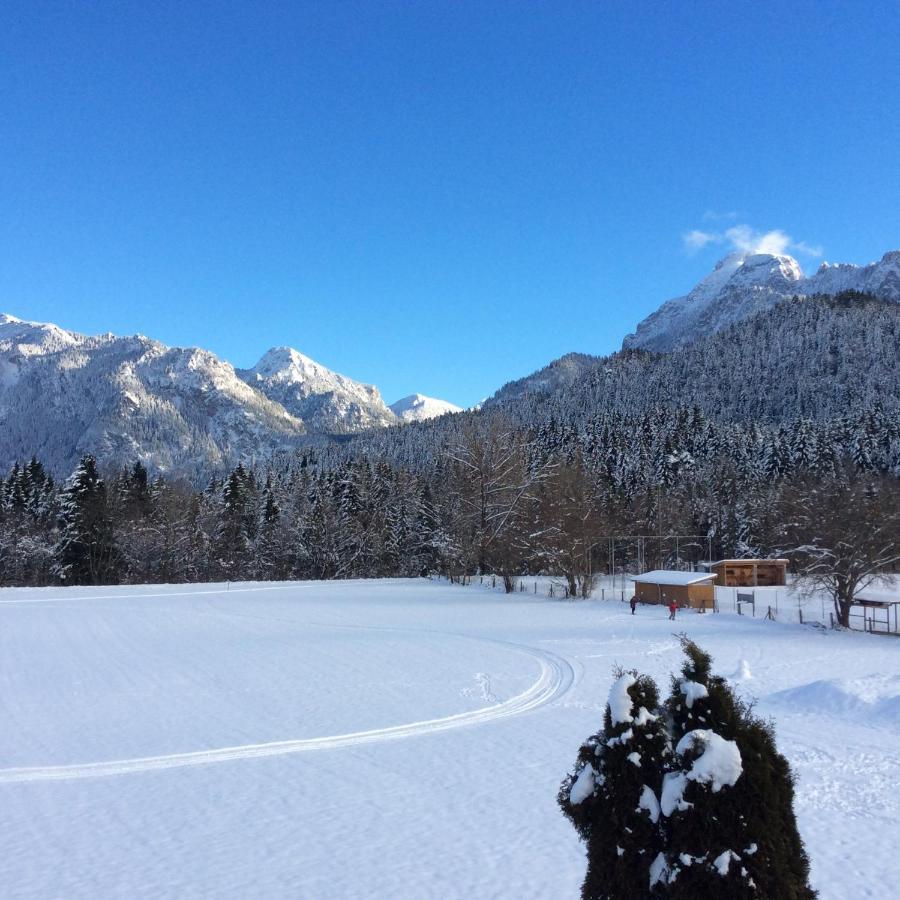Chalet Im Haus Schlossblick Фюссен Экстерьер фото