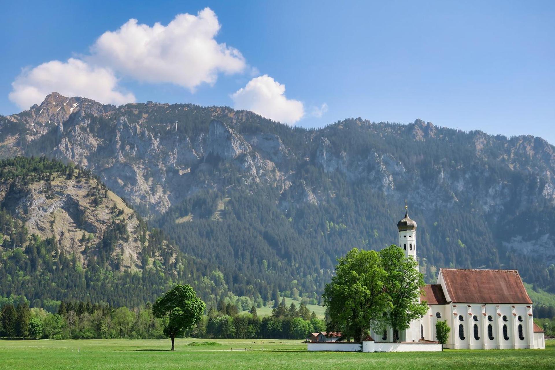 Chalet Im Haus Schlossblick Фюссен Экстерьер фото