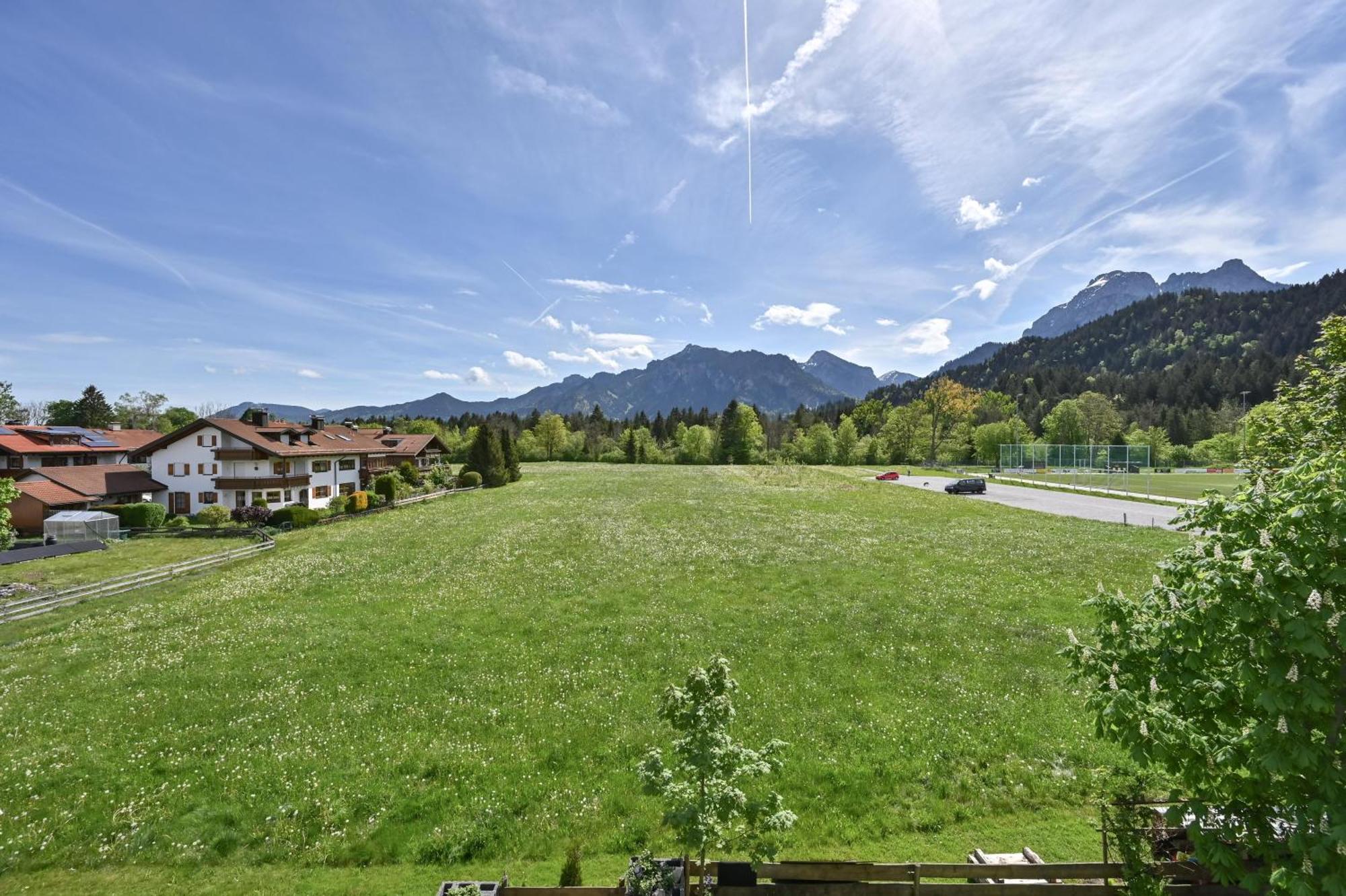 Chalet Im Haus Schlossblick Фюссен Экстерьер фото